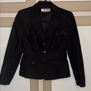 Tahari Black Blazer Jacket